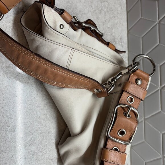 Vintage Leather Coach Hobo Hand bag - Picture 12 of 14